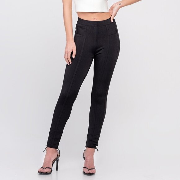 MARIAM ANNA BARSKA | Annabelle Bandage Style Leggings - Picture 1 of 9
